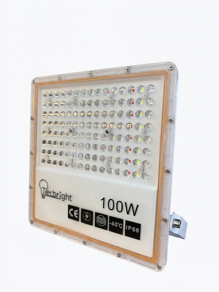 Tecbright LED-Fluter | 100W RGB | IP66 | 7500 lm