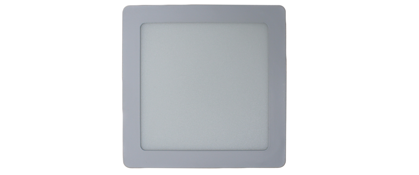 Tecbright LED Aufbaulampe – 12W – 170Ø– Ecke – Weiß