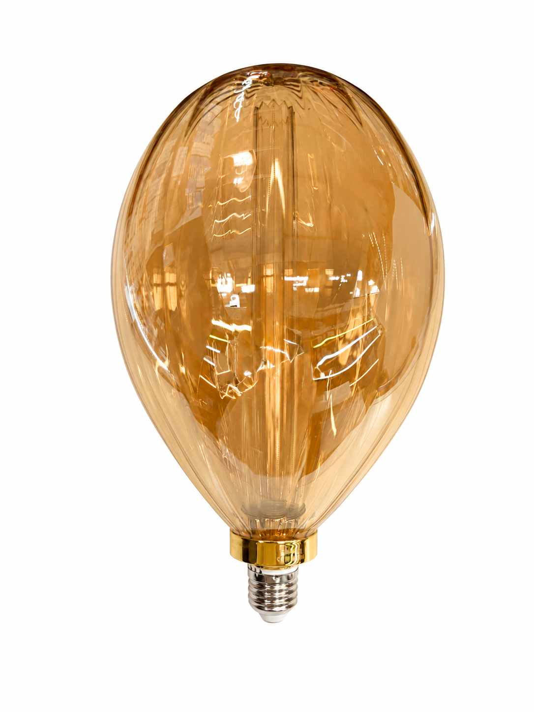 LED Vintage Globe Leuchtmittel E27 Ø 22 cm – 5W, dimmbar, 2200K Extra Warmweiß, 200 Lumen (DG8802-L 5W)