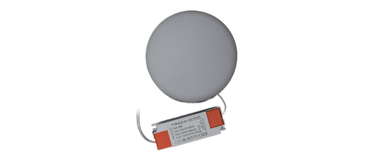 Tecbright Aufbaustrahler  Frameless - 18W - ø120mm