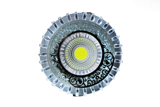 Tecbright LED-Einbaustrahler – Oriental Black |  Kaltweiß + Außenlicht