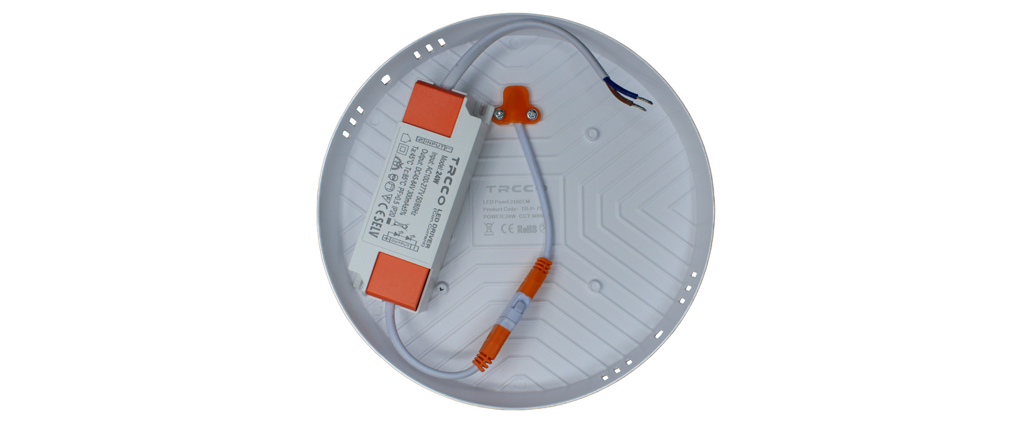 Tecbright Aufbaustrahler  Frameless - 24W - ø170mm