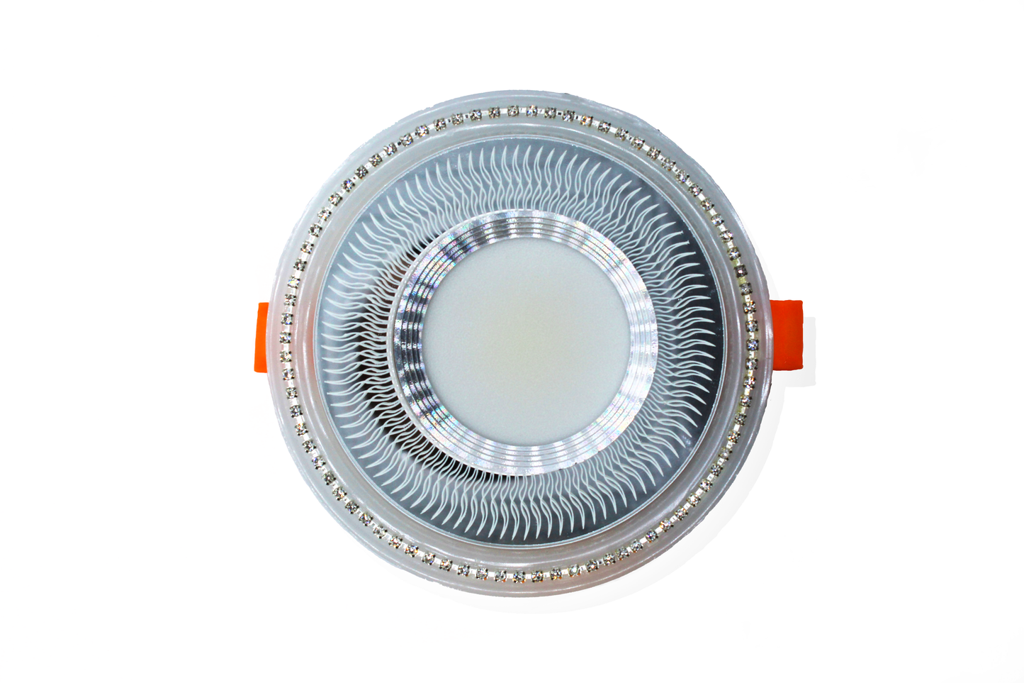 Tecbright LED-Einbaustrahler – Diamond Wave | 3 Lichtfarben + Außenlicht