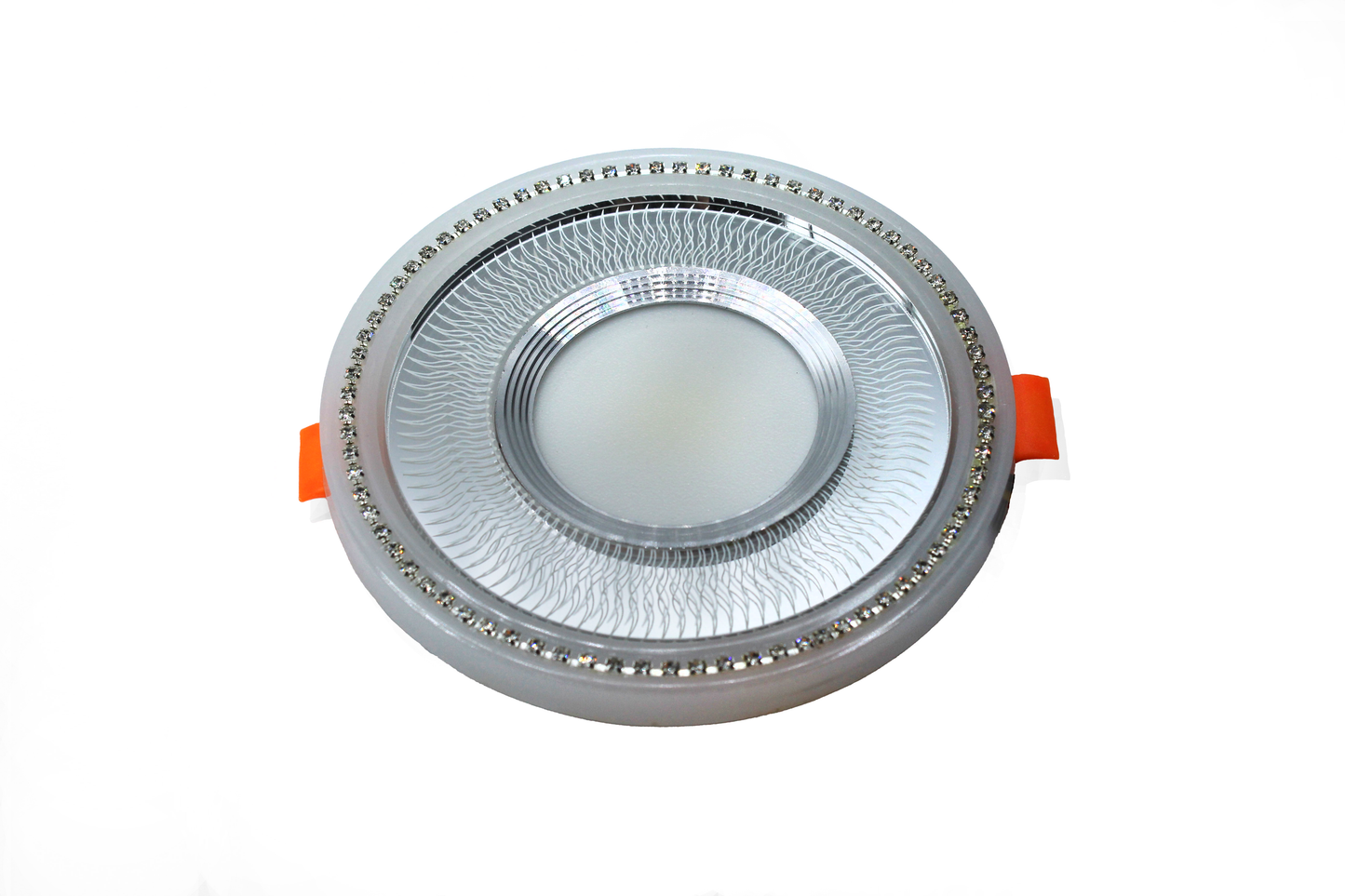 Tecbright LED-Einbaustrahler – Diamond Wave | 3 Lichtfarben + Außenlicht