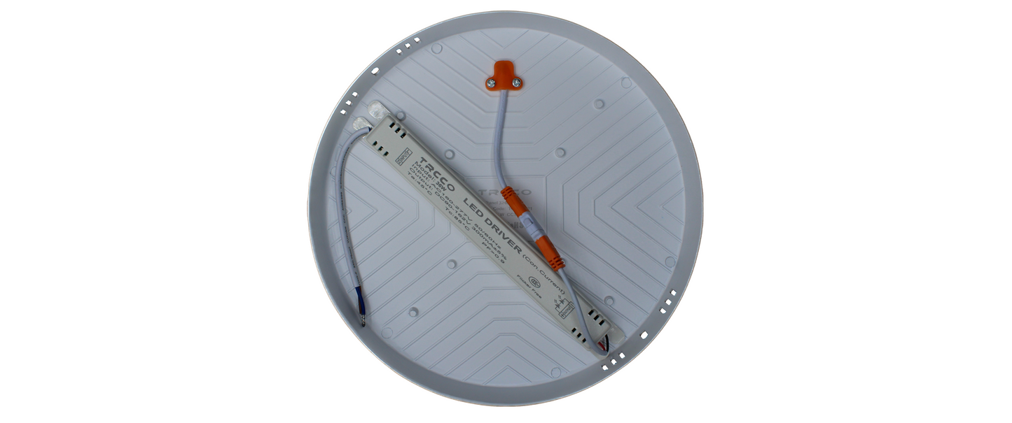 Tecbright Aufbaustrahler  Frameless - 36W - ø225mm