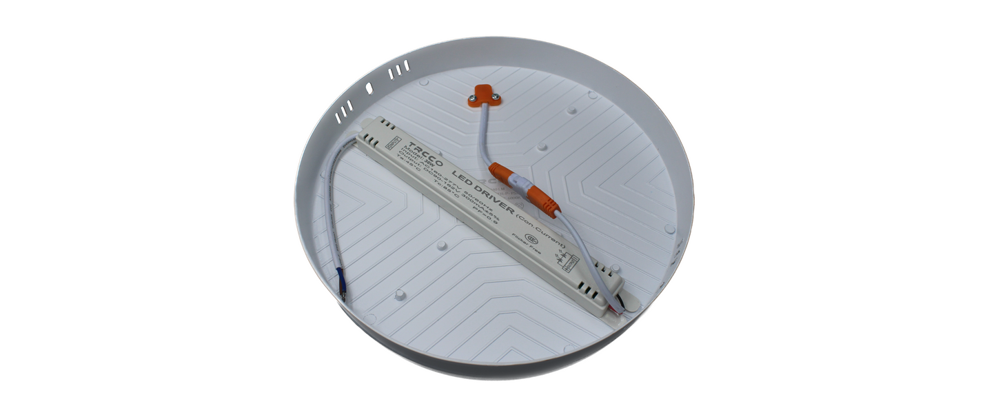 Tecbright Aufbaustrahler  Frameless - 36W - ø225mm