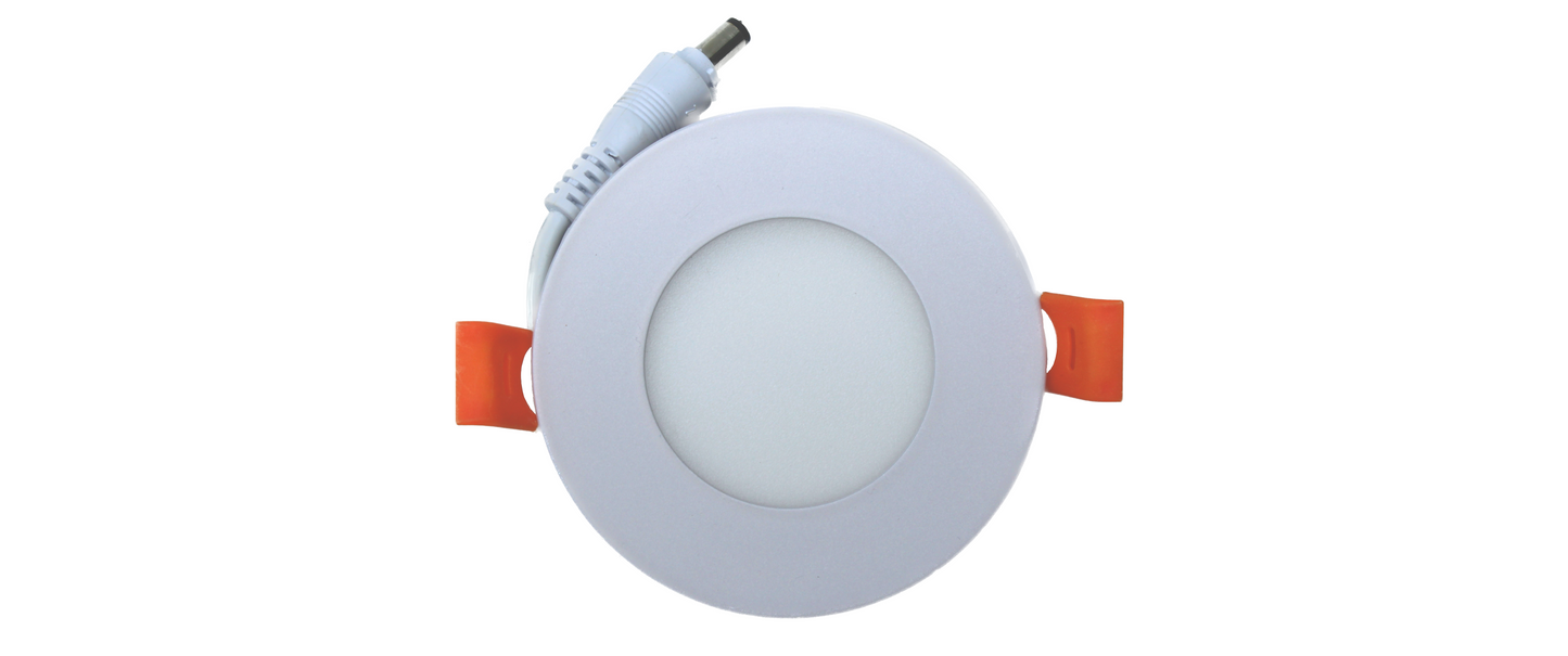 Tecbright LED Einbaustrahler - 3W - ø85mm