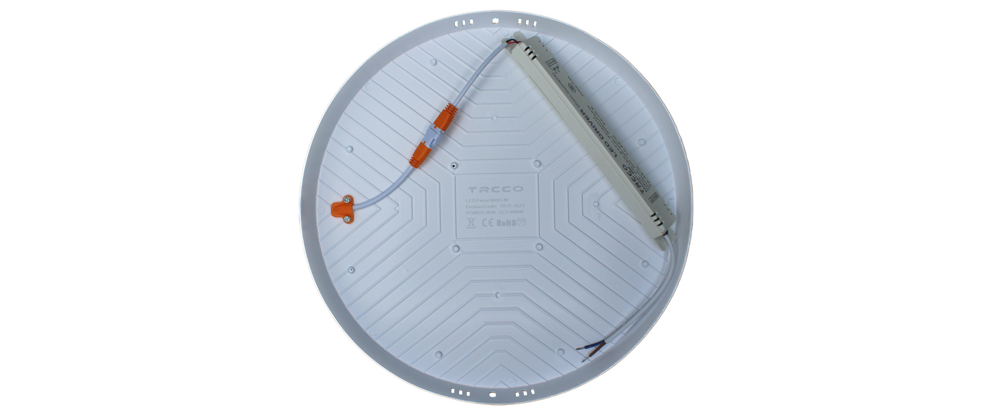 Tecbright Aufbaustrahler  Frameless - 48W - ø300mm