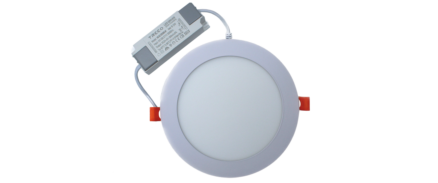 Tecbright LED Einbaustrahler - 9W - ø120mm