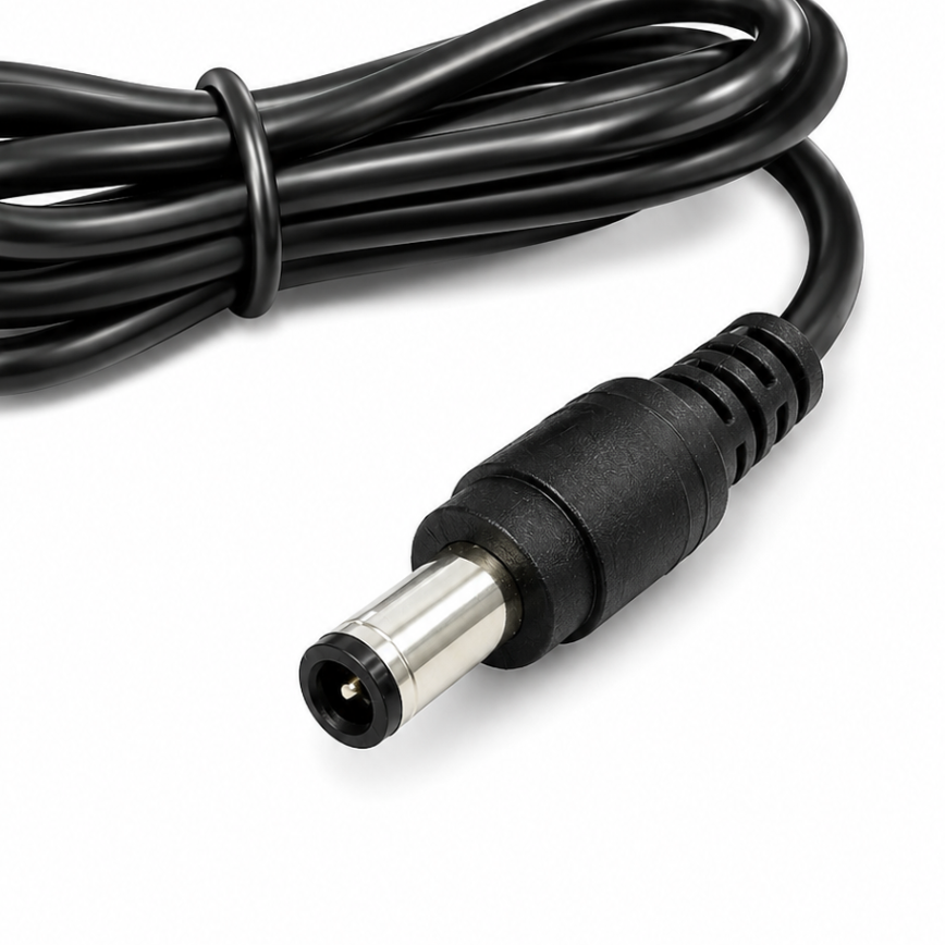 12V DC Netzteil mit EU-Stecker – 100–240V AC Eingang, 50/60Hz und Hohlstecker-Anschluss (12v A2)