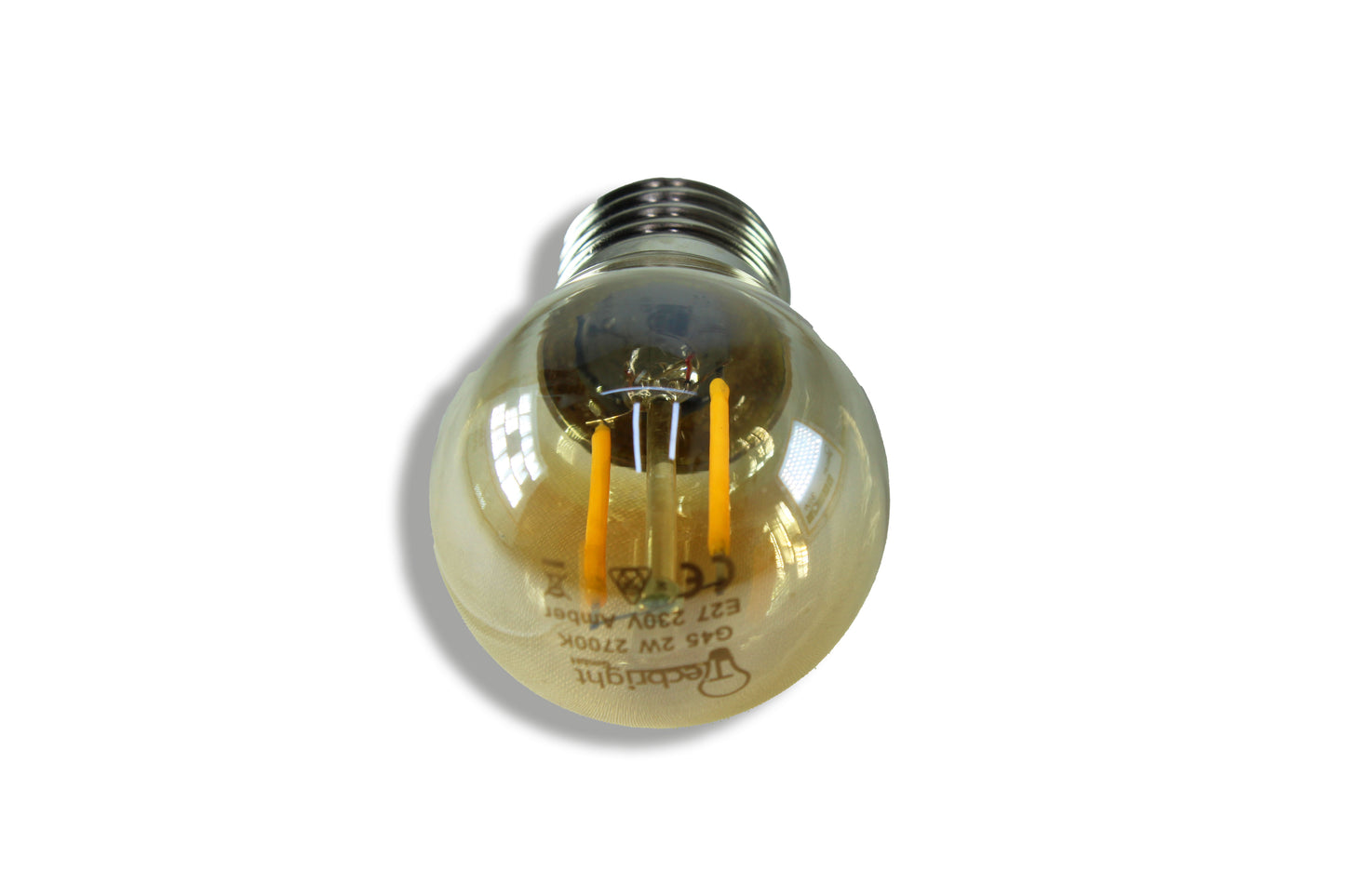 Tecbright LED-Filament-Glühbirne G45 2W