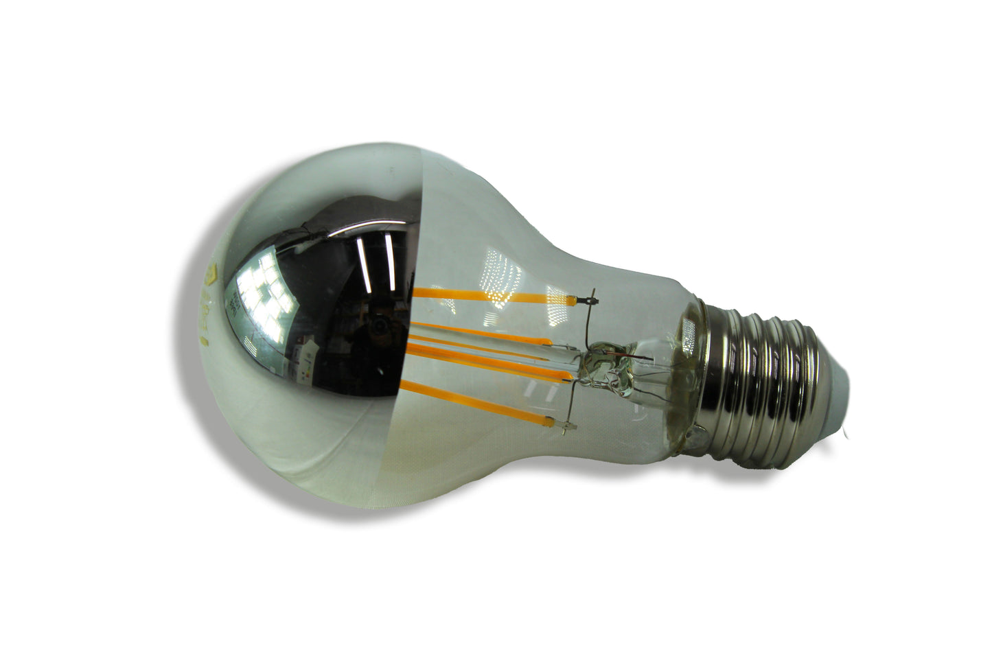 Tecbright LED-Filament Glühbirne 7W E27 – Half Mirror