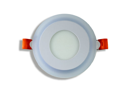 Tecbright LED-Einbaustrahler - Blue Glow |3+3W Kaltweiss + blauer Rand