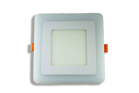 Tecbright LED-Einbaustrahler – RGB AmbiGlow | 6+3W Kaltweiss + RGB