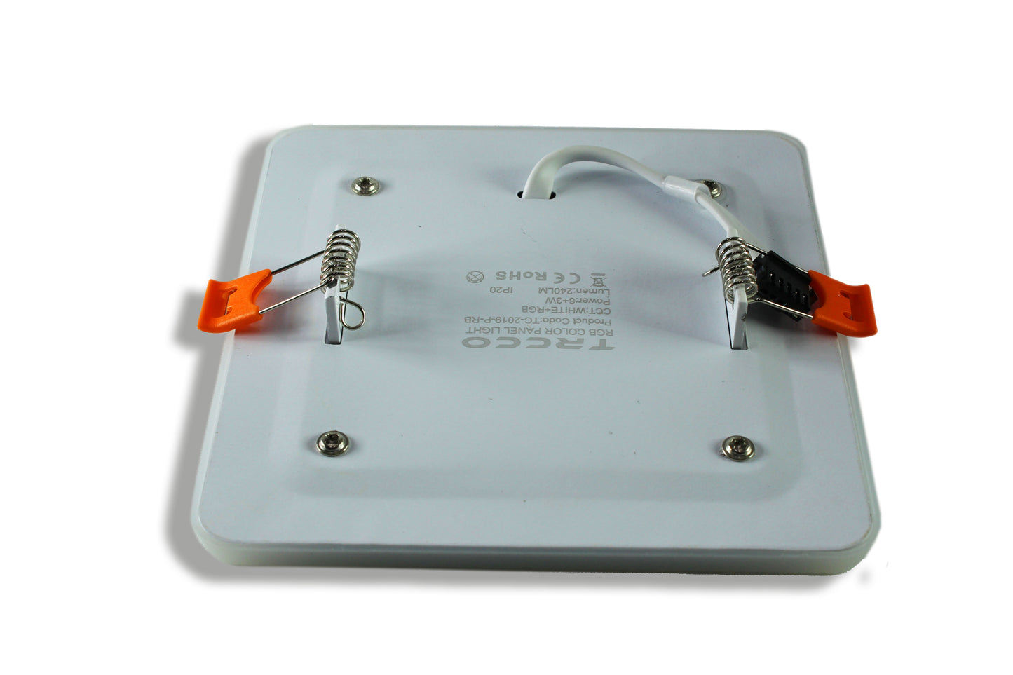 Tecbright LED-Einbaustrahler – RGB AmbiGlow | 6+3W Kaltweiss + RGB