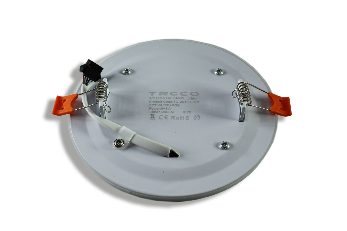 Tecbright LED-Einbaustrahler – RGB AmbiGlow |6+3W Kaltweiss + RGB