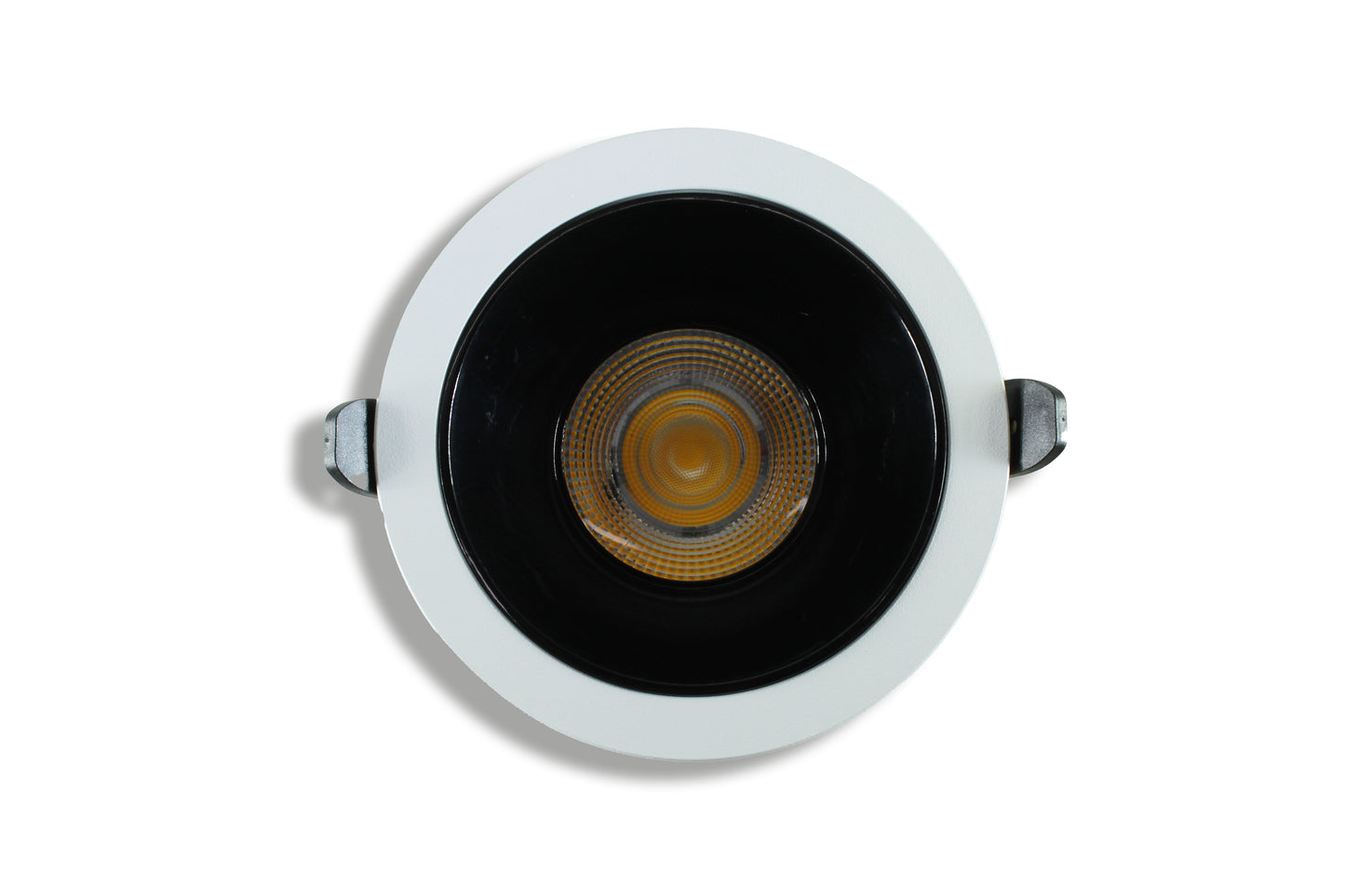 Tecbright LED Einbaustrahler 12 W – CCT umschaltbar | 918 lm | Schwarzer Reflektor