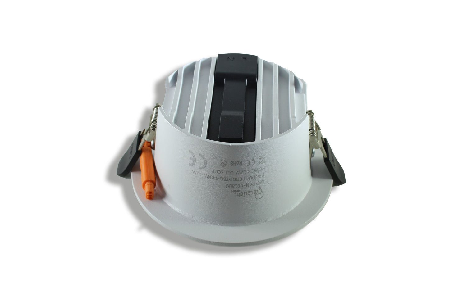 Tecbright LED Einbaustrahler 6 W – CCT umschaltbar | 535 lm | Weißer Reflektor