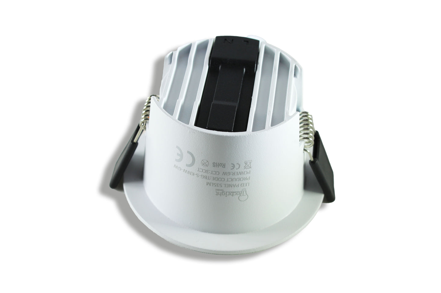 Tecbright LED Einbaustrahler 6 W – CCT umschaltbar | 535 lm | Goldreflektor
