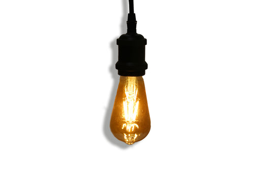 Tecbright LED Glühbirne Vintage 6W E27 ST64