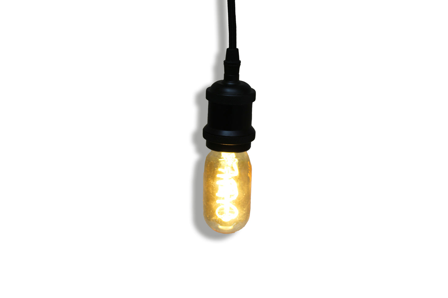 Tecbright LED Glühbirne Vintage 3W E27 T45 - Spiral
