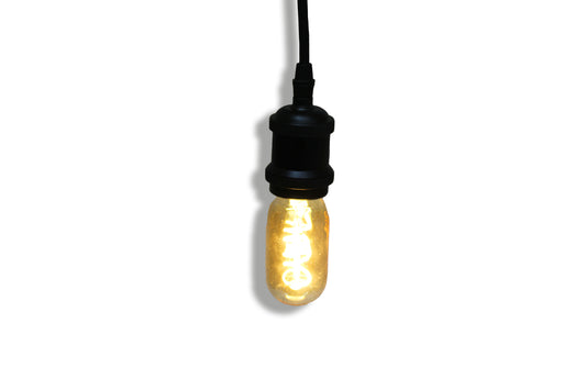 Tecbright LED Glühbirne Vintage 3W E27 T45 - Spiral