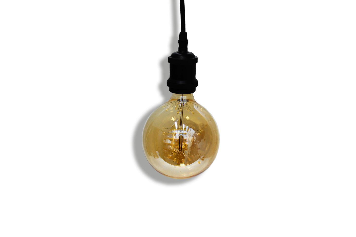 Tecbright LED Glühbirne Vintage 3W E27 G125 - Blüte