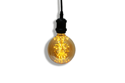 Tecbright LED Glühbirne Vintage 3W E27 G125 - Blüte