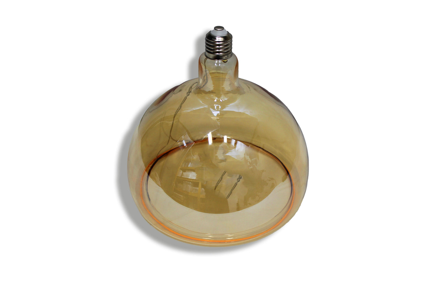 Tecbright G200C-2 Vintage LED Halo Dome – E27, 4W, 1800K, Amber