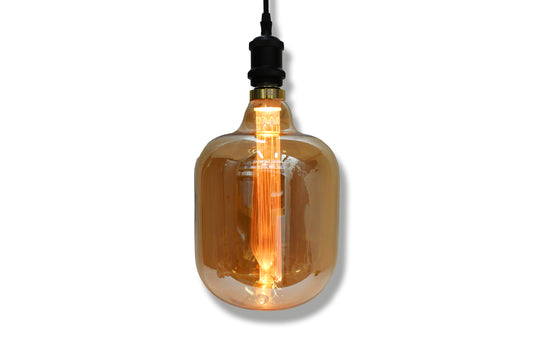 Tecbright R300 Vintage LED Brick – E27, 4W, 1800K, Amber | DG8803-L