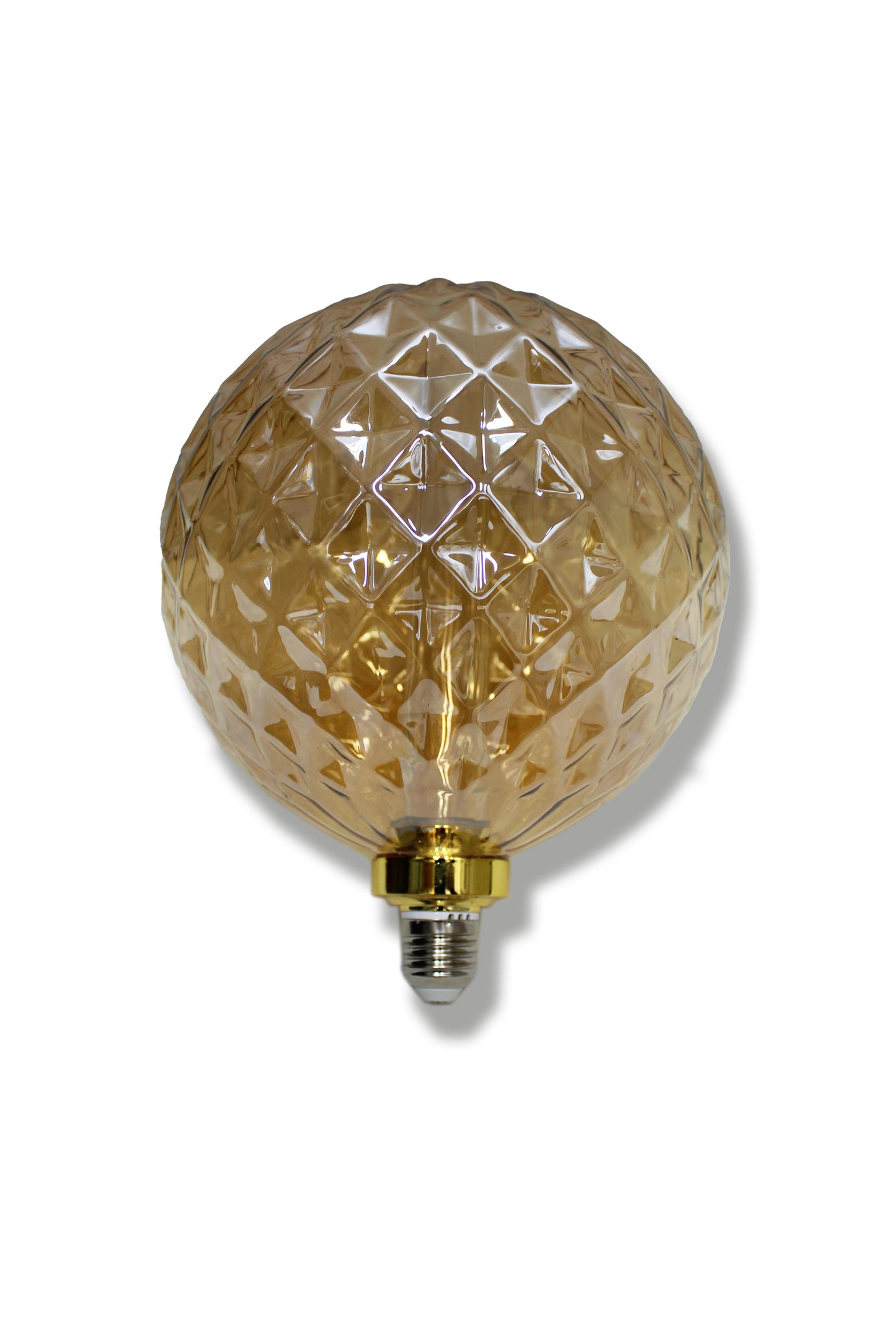 Tecbright G200 Vintage LED Kristall – Design-Glühbirne E27, 4W, 1800K