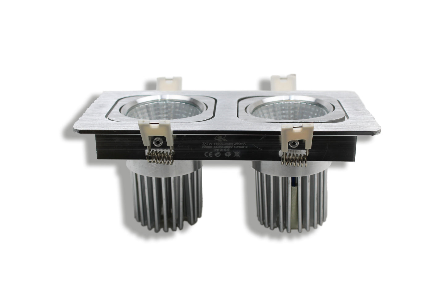 Tecbright LED Einbaustrahler HighPower 2x7W