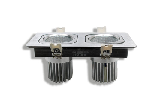 Tecbright LED Einbaustrahler HighPower 2x7W