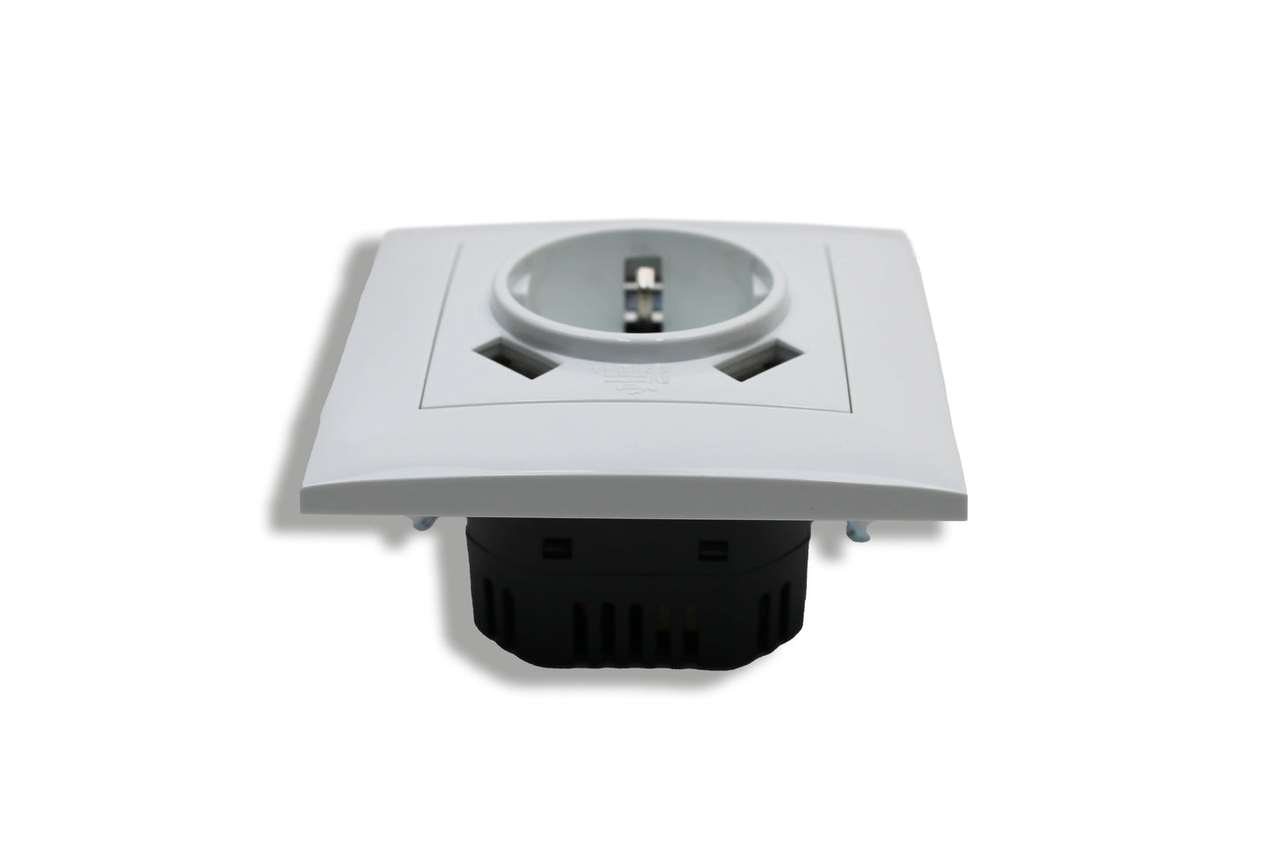 ENTAC Unterputz-Steckdose mit 2× USB – 16A / 250V