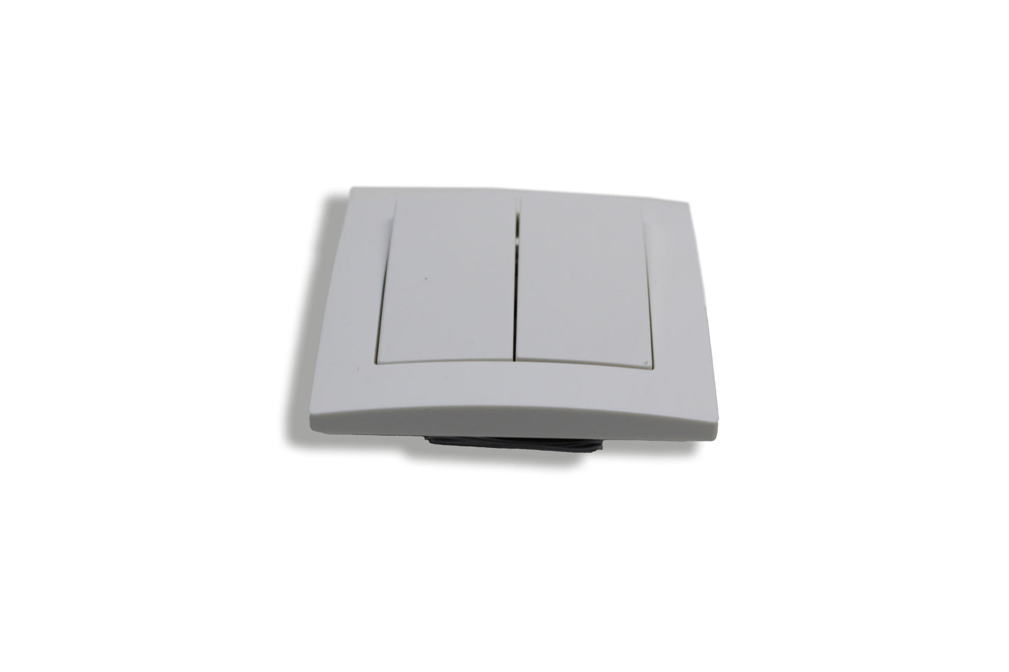 Hoosense – Doppel-Wechselschalter – 2× 1-polig – 10AX / 250V – Unterputz – Weiß