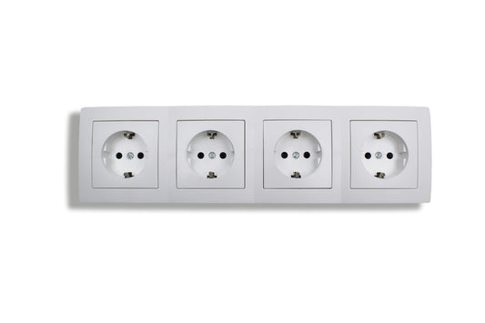 Extra Star – 4-fach Steckdosenleiste – 16A / 250V