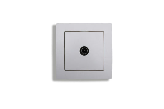 Extra Star SAT-/TV-Antennendose – Koaxial – Unterputz – Weiß