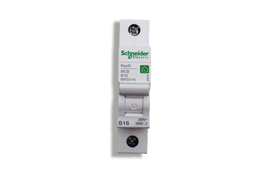 Schneider Electric Resi9 MCB B16 – Leitungsschutzschalter 1-polig, 16A