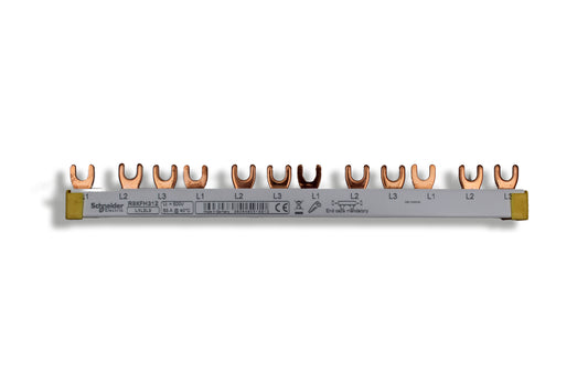 Schneider Electric Resi9 | Phasenschiene 3-phasig | 12 Module | 63A | R9XFH312