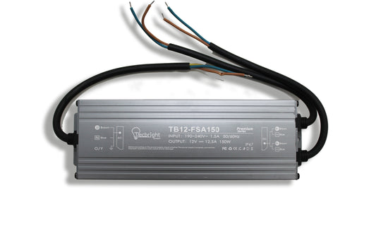 Tecbright TB12-FSA150W - IP67 Netzteil 12V | 150W | Outdoor