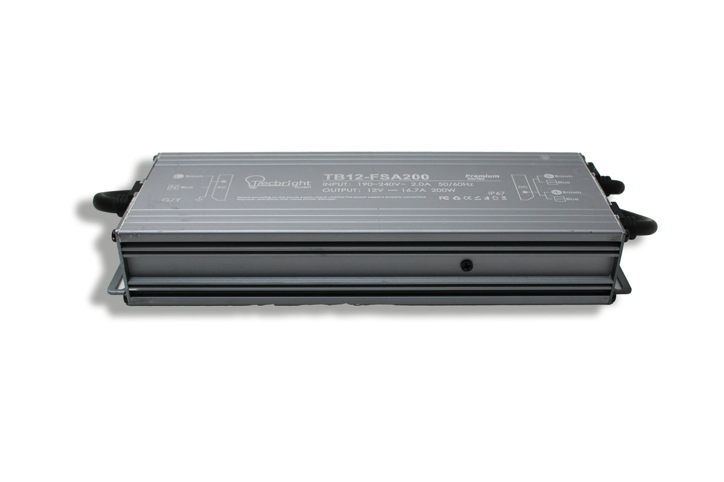 Tecbright TB24-FSA200W - IP67 Netzteil 24V | 200W | Outdoor