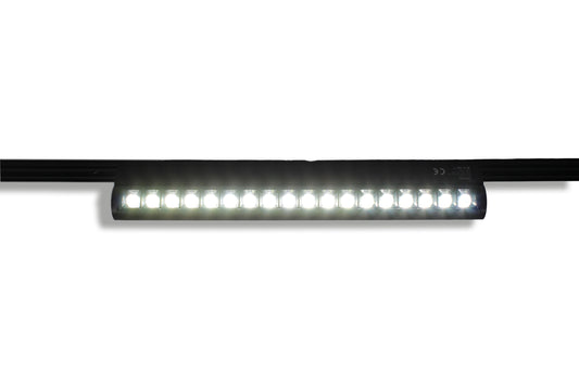 Tecbright Magnetischer LED-Schienenstrahler | 18 W | 1200 lm | Schwenkbar TML