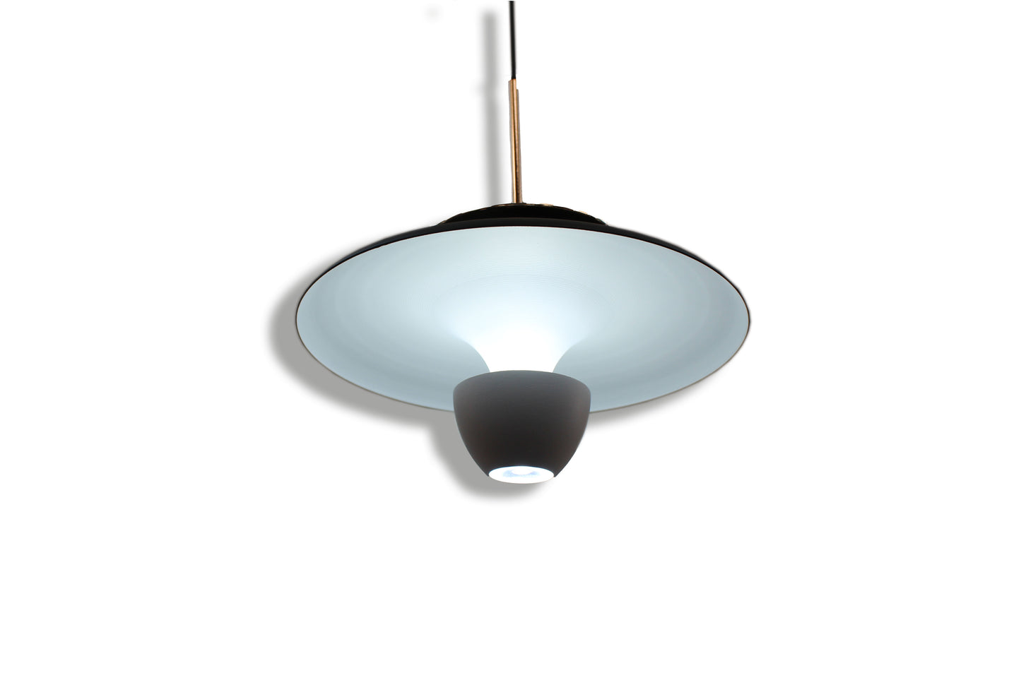 Tecbright Magnetische LED-Pendelleuchte | 7 W | 445 lm | DC 48 V | Ø 20 cm TML  | WEISS