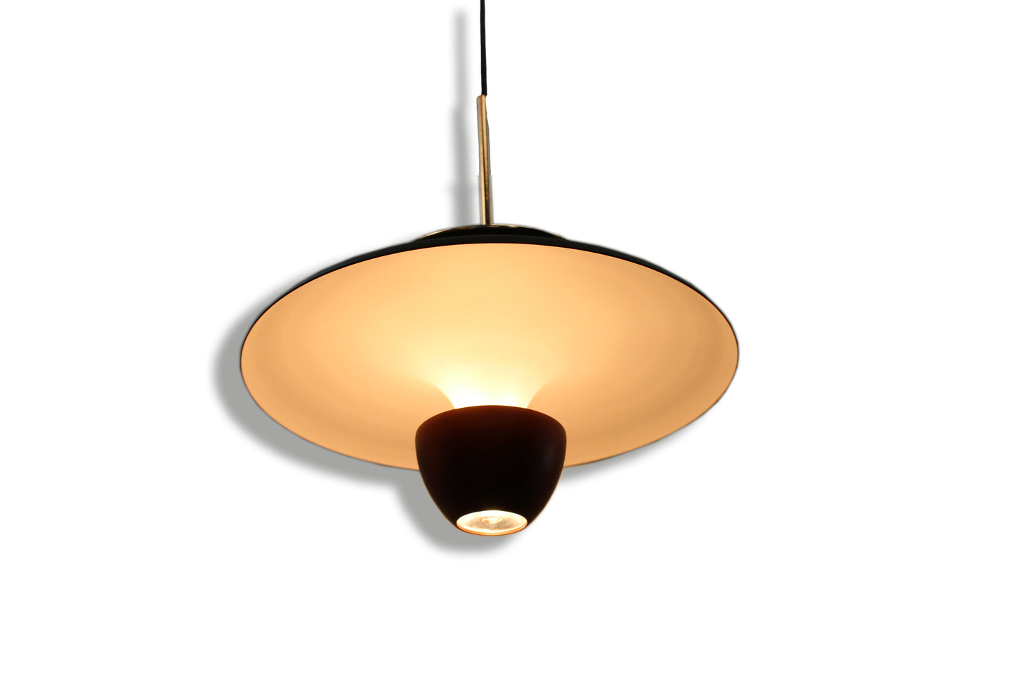 Tecbright Magnetische LED-Pendelleuchte | 7 W | 445 lm | DC 48 V | Ø 20 cm TML  | BORDEAUX