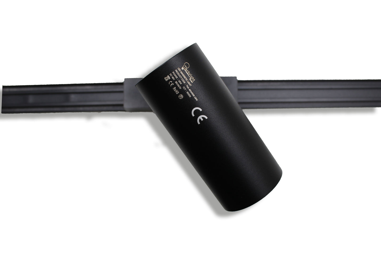 Tecbright Magnetischer LED-Schienenstrahler Zylinderform | 18 W | 1440 lm | TML