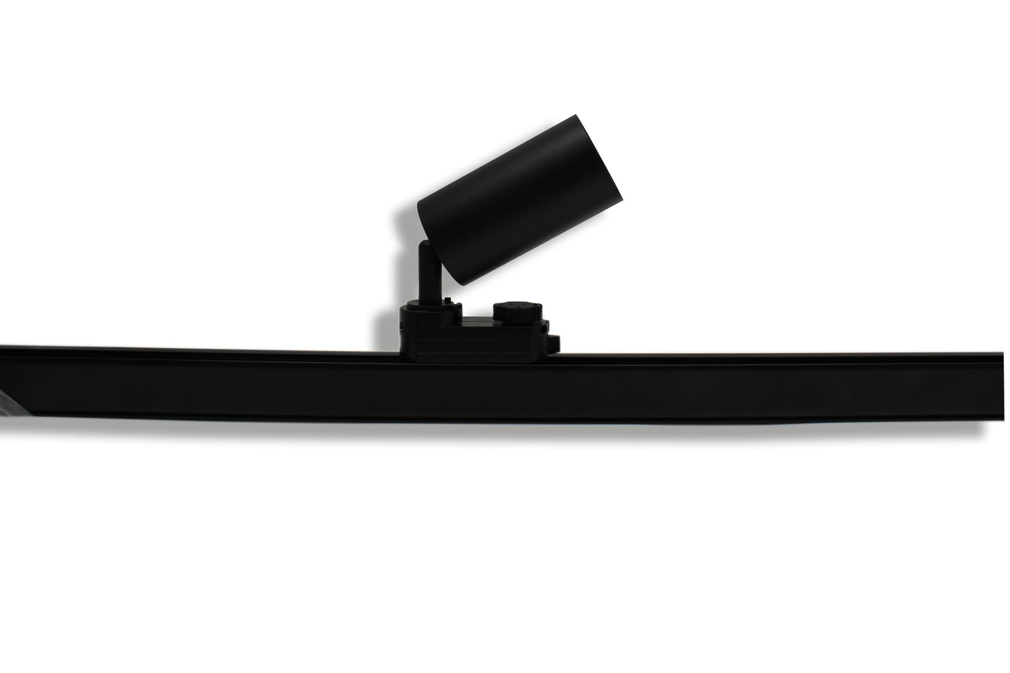 Tecbright Zylinder-Spot für 3-Phasen-Stromschiene – GU10-Fassung, schwarz