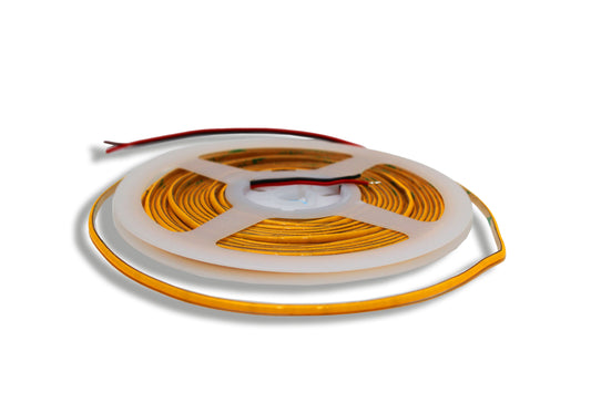 Tecbright LED-Streifen COB 12V, 3 mm, 384 LED/m IP20, 5 m – 3000K oder 6500K