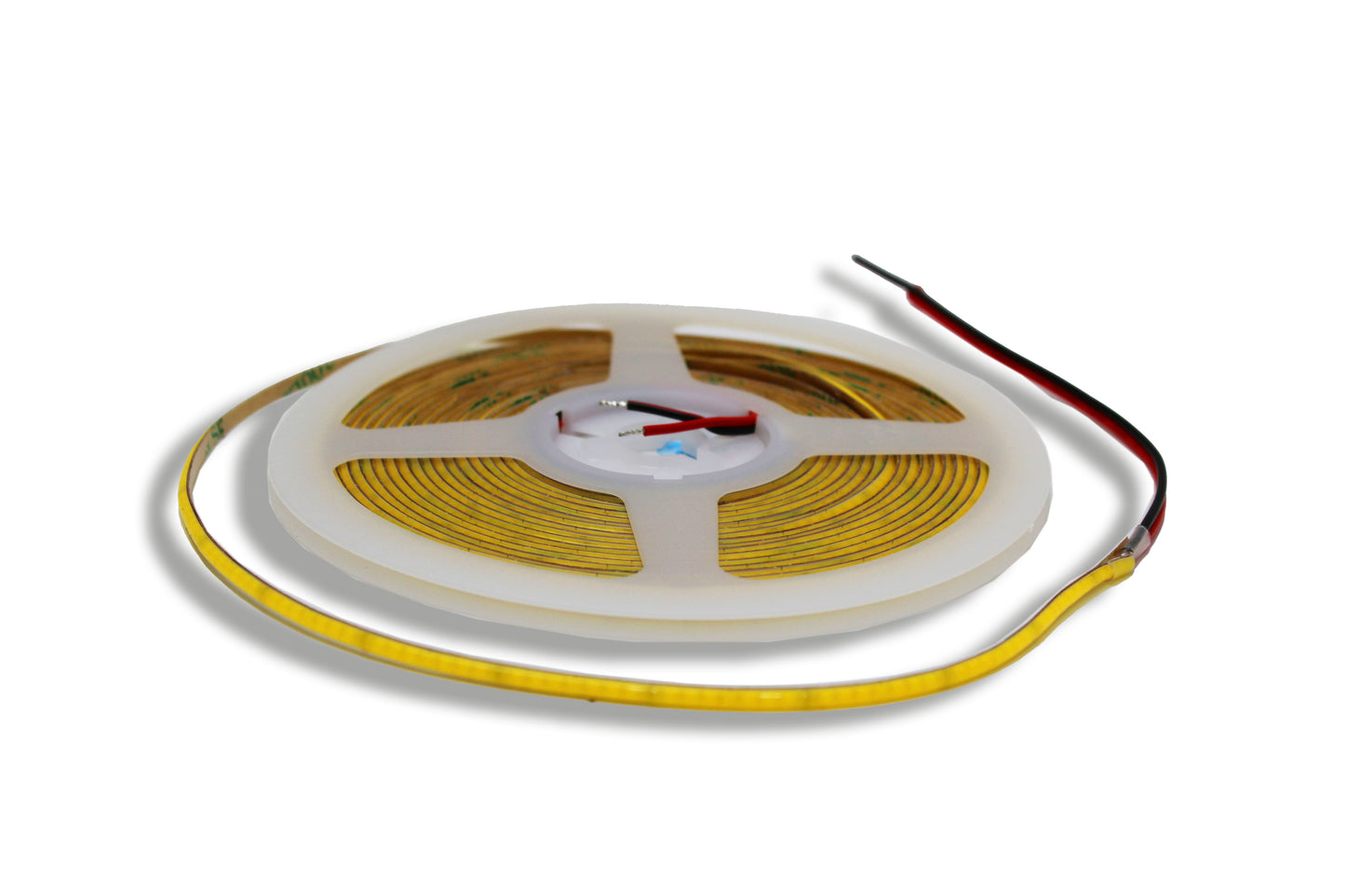 Tecbright LED-Streifen COB 12V, 3 mm, 384 LED/m IP20, 5 m – 3000K oder 6500K