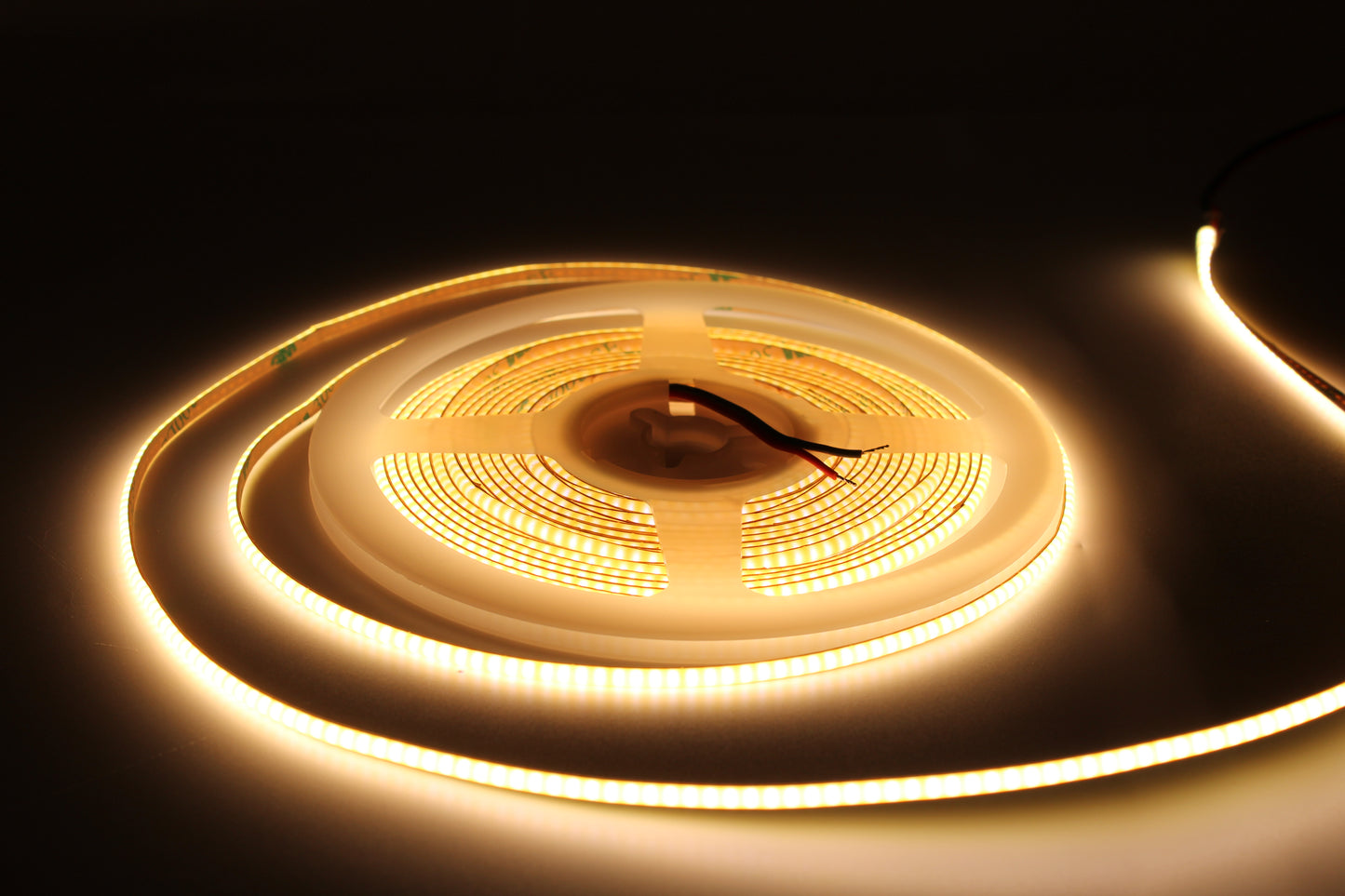 Tecbright LED-Streifen COB 12V, 3 mm, 384 LED/m IP20, 5 m – 3000K oder 6500K