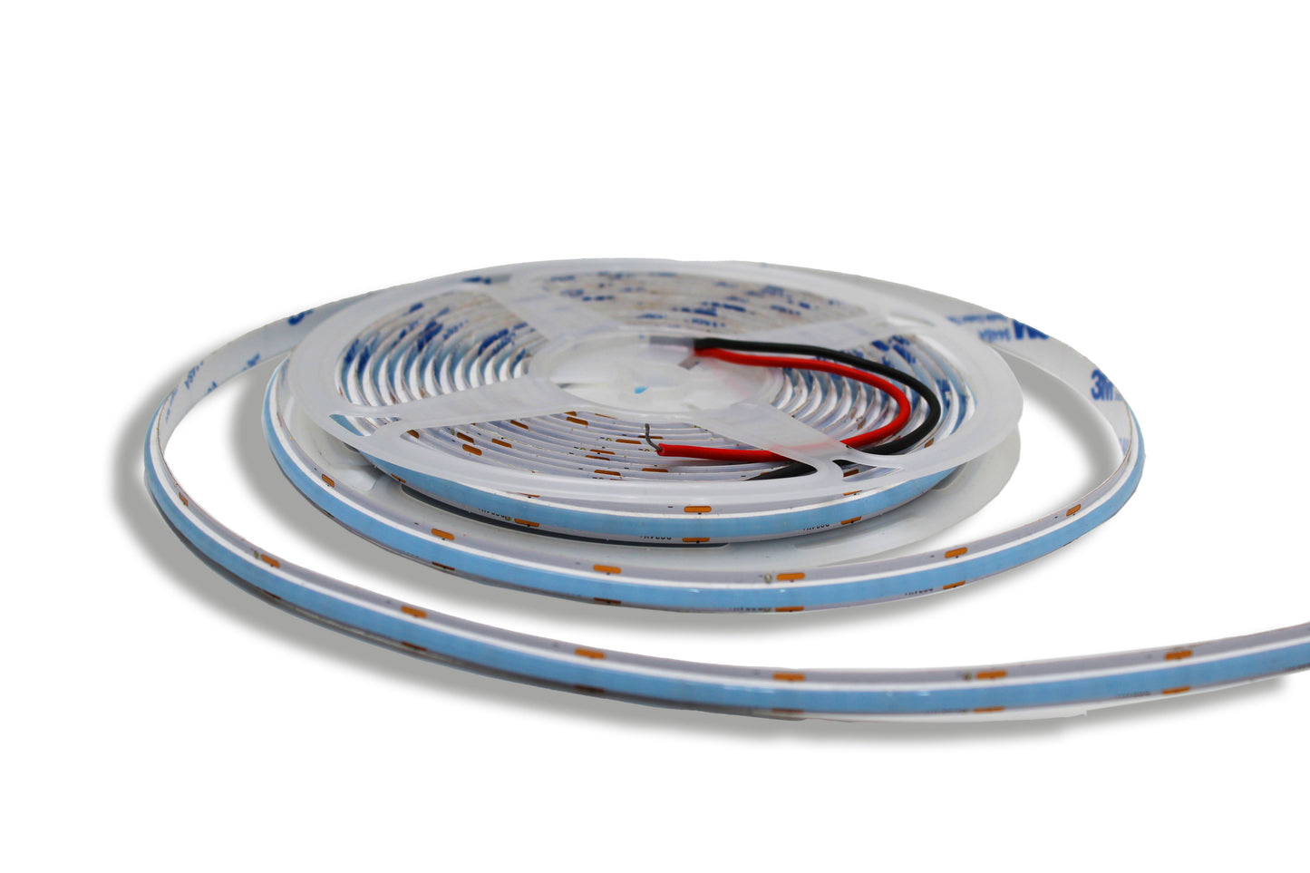 Tecbright Neon COB LED-Streifen 24V, 8 mm, 256 LED/m, 10 W/m, 5 m Rolle – verschiedene Farben